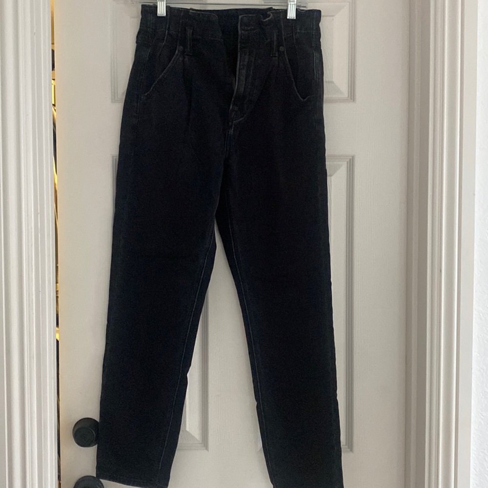 American Eagle paperbag waist jeans